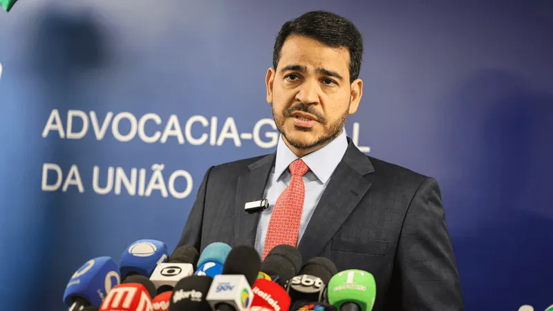 Jorge Messias, ministro da AGU José Cruz/Agência Brasil