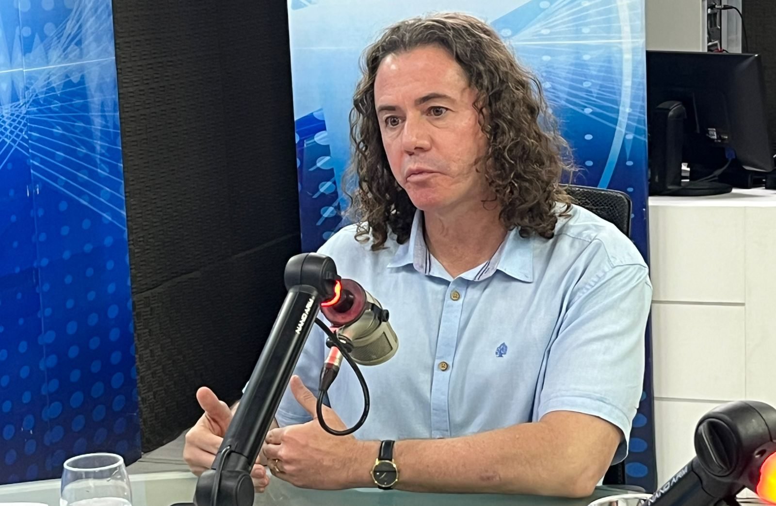 Veneziano Vital do Rêgo, Senador. Fotos: Victor Emannuel/ Sistema Arapuan de comunicação