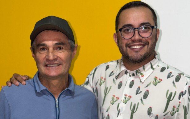 Deputado Romero Rodrigues e o vereador Rafafá