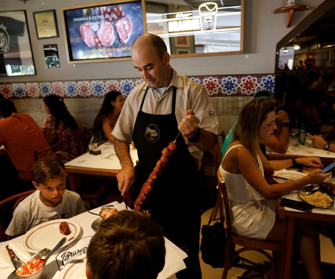 Restaurante no Rio de Janeiro - 23/02/2025 (Foto: REUTERS/Jorge Silva)