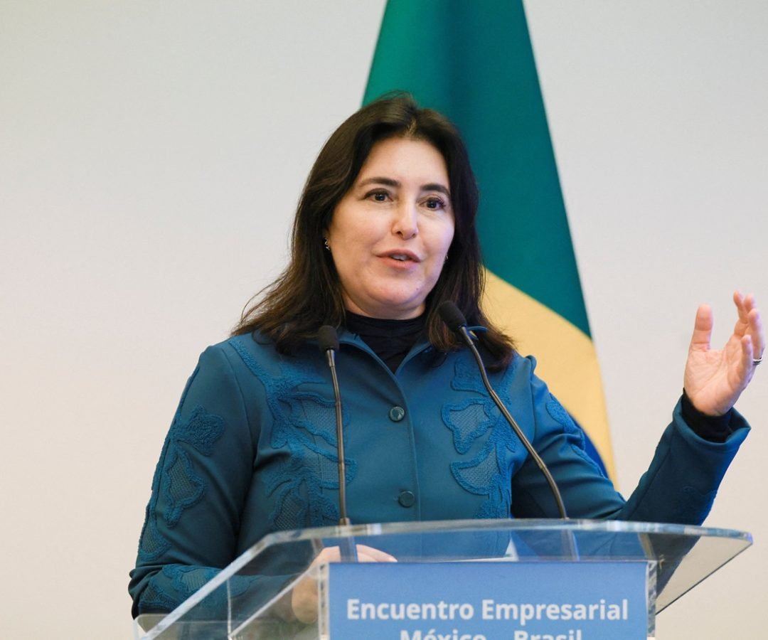 Ministra do Planejamento e Orçamento, Simone Tebet 27/08/2025 REUTERS/Henry Romero