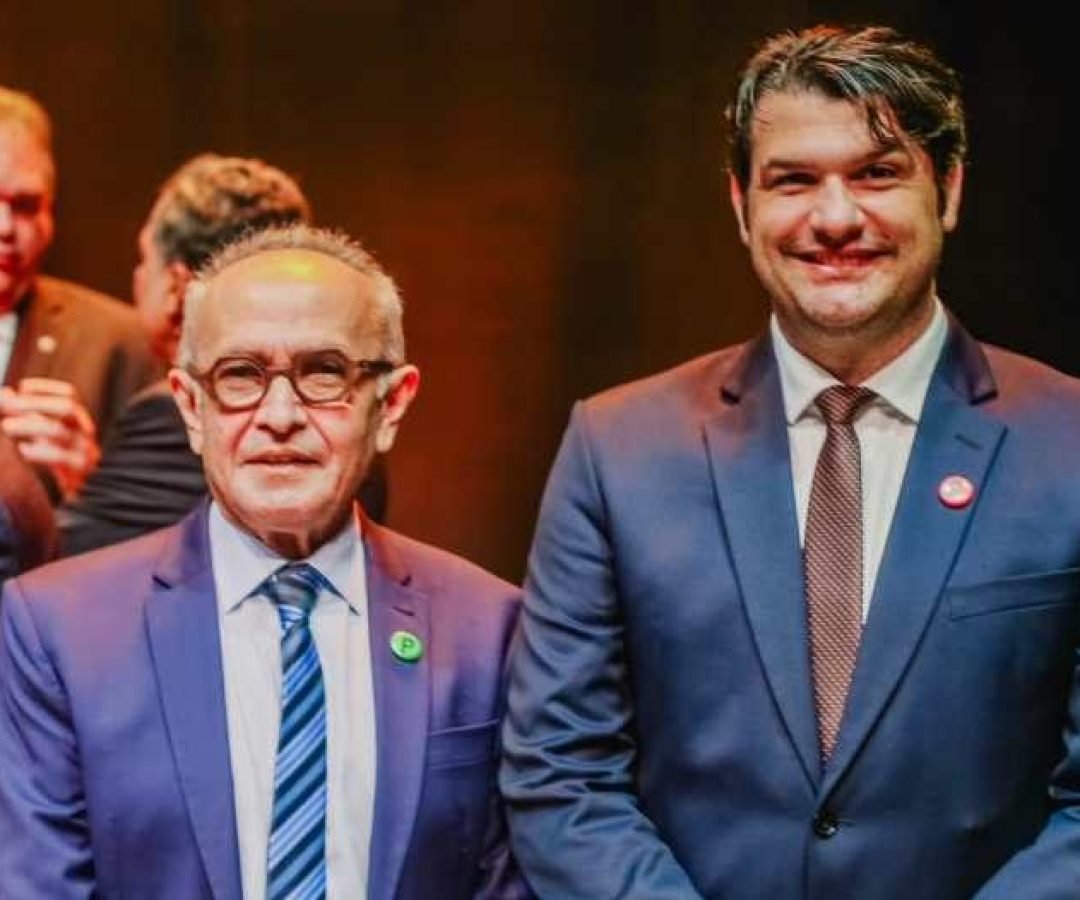 Na imagem Cícero Lucena e Leo Bezerra - (Foto: Secom-JP)