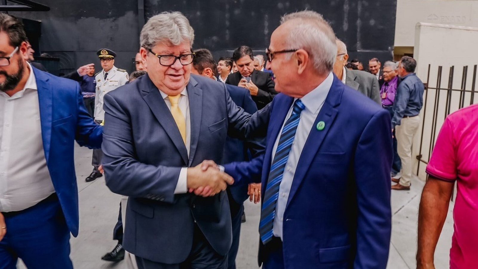 João Azevêdo e Cícero Lucena