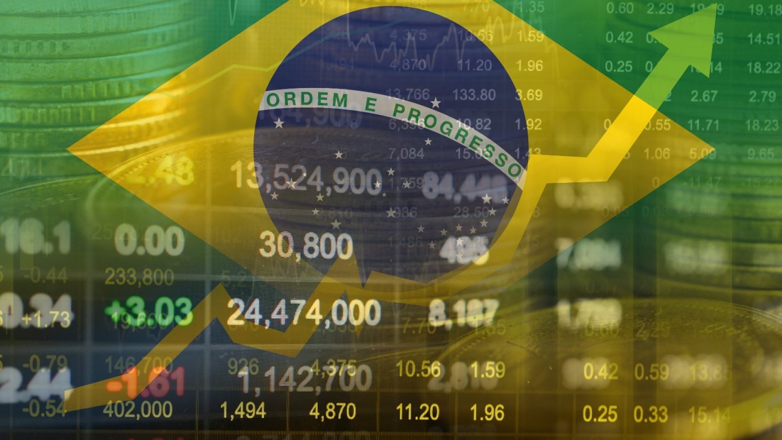 Gráfico sobre investimentos do Brasil (Foto: Adobe Stock)