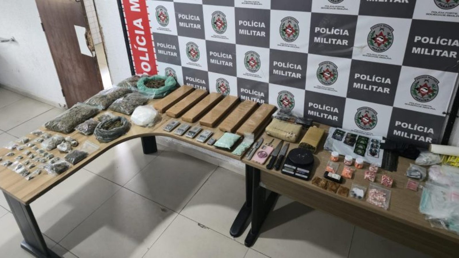 Divulgação: Polícia Militar da Paraíba