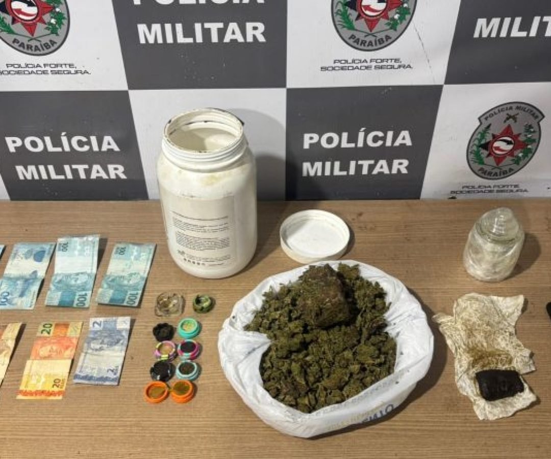 Divulgação / Polícia Militar da Paraíba