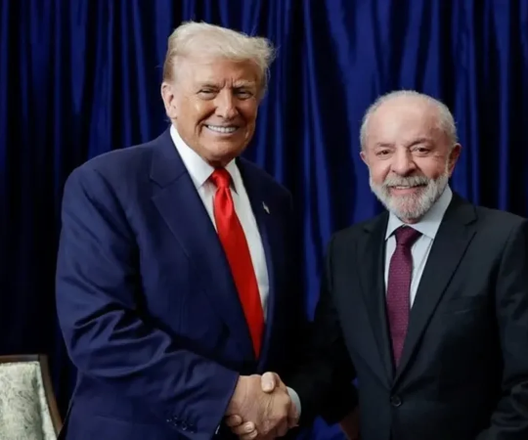 Trump anuncia suspensão de tarifas a produtos brasileiras. Imagem: Ricardo Stuckert/PR