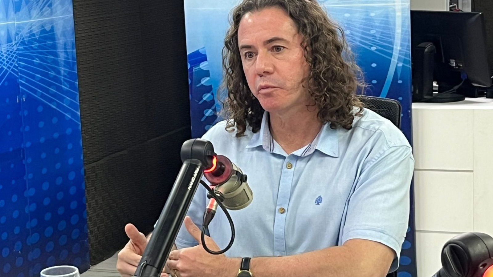 Veneziano Vital do Rêgo, Senador. Fotos: Victor Emannuel/ Sistema Arapuan de comunicação